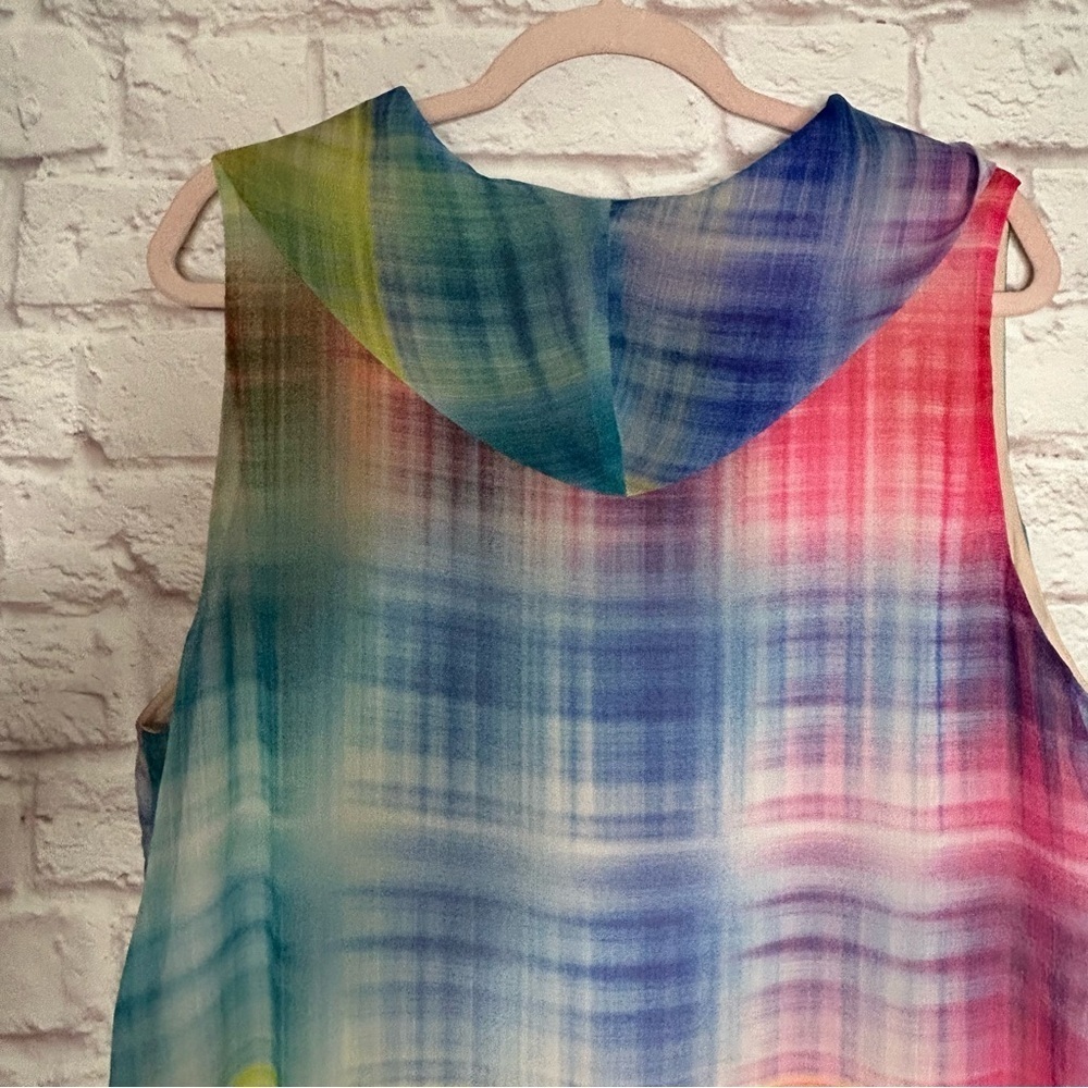 Soft Surroundings Carnevale Multi Plaid Maxi Dress - Picture 6 of 11